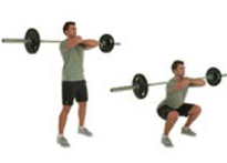 Banks O' Dee Barbell Front Squat