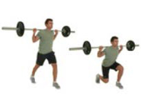 Banks O' Dee Barbell Split Squat