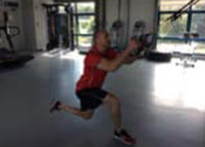 Banks O' Dee Body Weight Trx Assisted Lunge